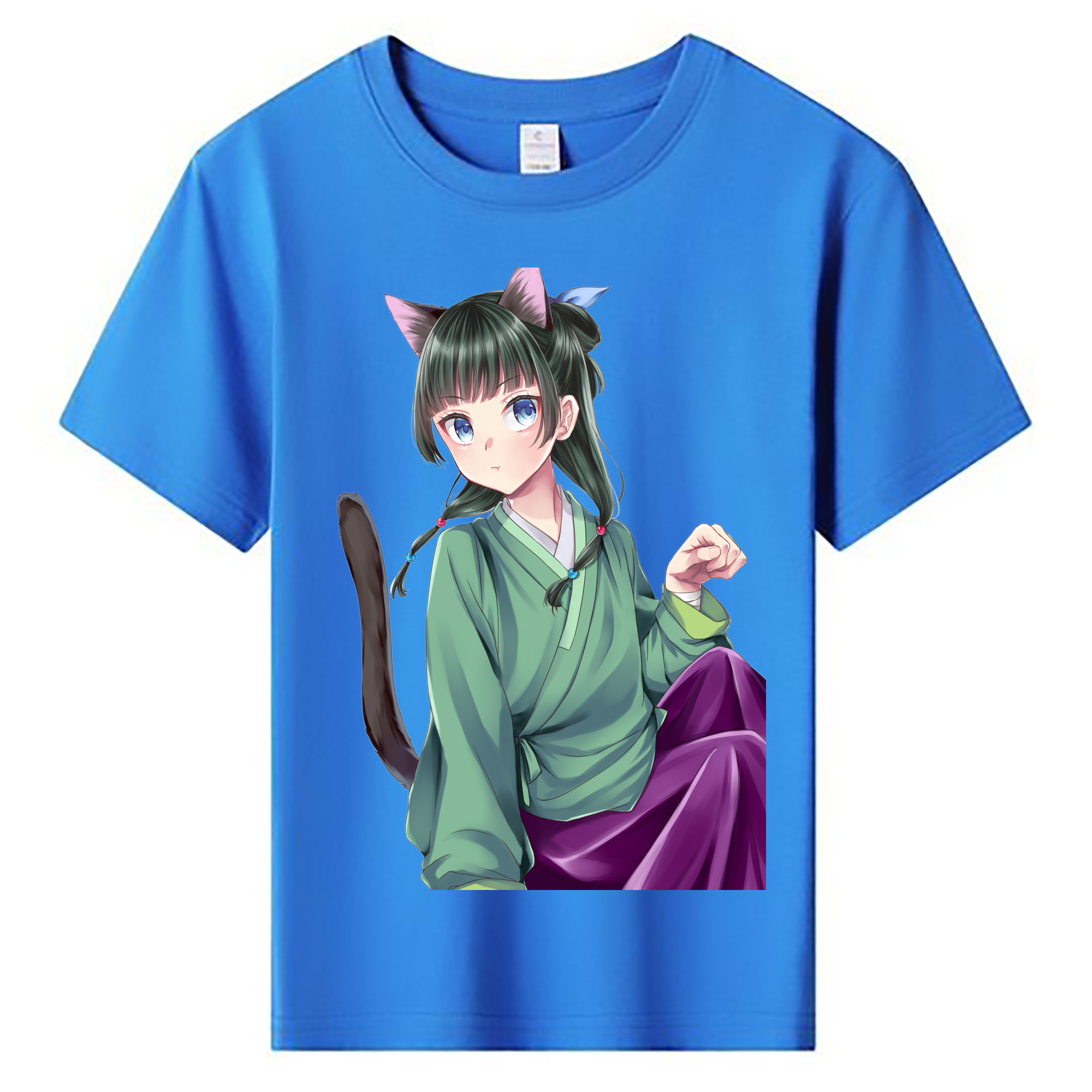 （画像用） 薬屋のひとりごと The Apothecary Diaries 綿100％キッズTシャツ（フロントプリント）